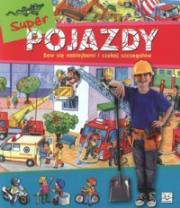 Okładka książki Super pojazdy. Baw się naklejkami i szukaj szczegółów