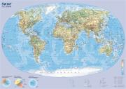 Okładka książki Świat mapa ścienna podręczna