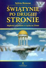 Świątynie po Drugiej Stronie. Autor: Sylvia Browne. Dadada.pl Okładka książki Świątynie po Drugiej Stronie