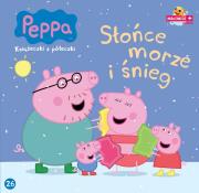 Świnka Peppa. Książeczki 26 Słońce, morze i śnieg. Autor: Opracowanie zbiorowe. Dadada.pl Okładka książki Świnka Peppa. Książeczki 26 Słońce, morze i śnieg
