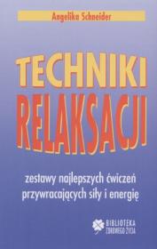 Okładka książki Techniki relaksacji