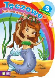 Okładka książki Tęczowe kolorowanki cz.3