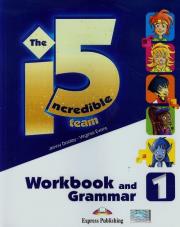 The Incredible 5 Team 1 Workbook and grammar. Autor: Dooley Jenny, Evans Virginia. Dadada.pl Okładka książki The Incredible 5 Team 1 Workbook and grammar