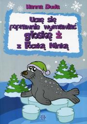 Uczę się poprawnie wymawiać głoskę ż z Foczką.... Autor: Duda Hanna. Dadada.pl Okładka książki Uczę się poprawnie wymawiać głoskę ż z Foczką...