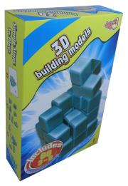 Opakowanie Ułóż wzór 3D z kwadratów