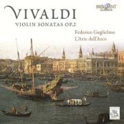 Vivaldi: Violin Sonatas Op. 2. Autor: L'Arte dell'Arco, Federico Guglielmo. Dadada.pl Okładka książki Vivaldi: Violin Sonatas Op. 2