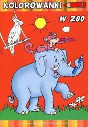 Okładka książki W ZOO. Kolorowanki ZS