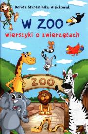 Okładka książki W zoo. Wierszyki o zwierzętach