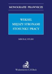 Okładka książki Weksel między stronami stosunku pracy