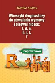 Wierszyki drogowskazy do utrwalania wymowy.... Autor: Monika Lubina. Dadada.pl Okładka książki Wierszyki drogowskazy do utrwalania wymowy...