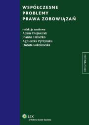 Okładka książki Współczesne problemy prawa zobowiązań