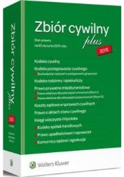 Okładka książki Zbiór cywilny PLUS 2015