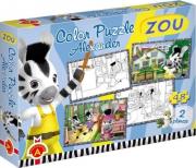 Okładka książki Zou. Color puzzle ALEX