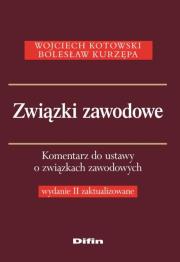 Okładka książki Związki zawodowe