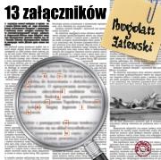 Okładka książki 13 załączników