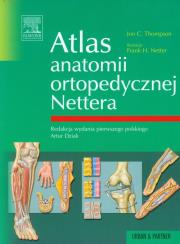 Okładka książki Atlas anatomii ortopedycznej Nettera
