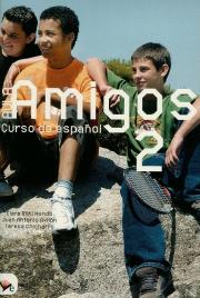 Aula Amigos 2 ćwiczenia. Autor: Clara Kondo. Dadada.pl Okładka książki Aula Amigos 2 ćwiczenia