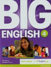 Okładka książki Big English 4 Podręcznik with MyEnglishLab