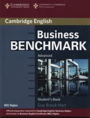 Business Benchmark Advanced Student's Book BEC Higher. Autor: Brook-Hart Guy. Dadada.pl Okładka książki Business Benchmark Advanced Student's Book BEC Higher