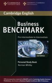 Business Benchmark Pre-intermediate to Intermediate Personal Study Book. Autor: Whitby Norman. Dadada.pl Okładka książki Business Benchmark Pre-intermediate to Intermediate Personal Study Book