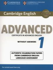 Opakowanie Cambridge English Advanced 1 for Revised Exam from 2015  Student's Book without Answers