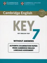 Opakowanie Cambridge English Key 7 without answers