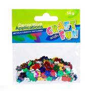 Okładka książki Cekiny metaliczne kwiatki 14g