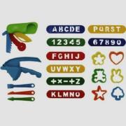 Opakowanie Ciasto masa Alfabet i cyferki