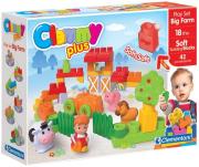 Okładka książki Clemmy Plus. Klocki Farma