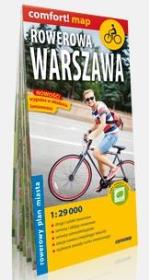 Okładka książki Comfort!map Rowerowa Warszawa 1:29 000 laminat