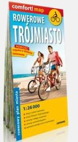 Okładka książki Comfort!map Rowerowe Trójmiasto 1:26 000 laminat