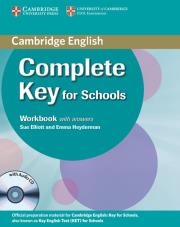 Complete Key for Schools Workbook with answers +CD. Autor: Elliott Sue, Emma Heyderman. Dadada.pl Okładka książki Complete Key for Schools Workbook with answers +CD