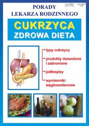 Cukrzyca Zdrowa dieta. Autor: Bożena Brudka. Dadada.pl Okładka książki Cukrzyca Zdrowa dieta