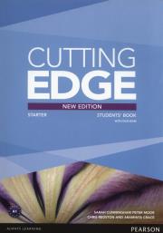 Cutting Edge Starter Students Book + DVD. Autor: Sarah Cunningham, Araminta Crace, Peter Moor. Dadada.pl Okładka książki Cutting Edge Starter Students Book + DVD