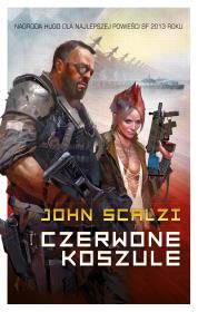 Czerwone koszule. Autor: Scalzi John. Dadada.pl Okładka książki Czerwone koszule