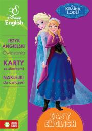 Disney English. Kraina lodu. Ćw. karty+naklejki. Autor: OPRACOWANIE  ZBIOROWE. Dadada.pl Okładka książki Disney English. Kraina lodu. Ćw. karty+naklejki