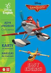 Disney English. Samoloty 2 Ćw. karty+naklejki. Autor: OPRACOWANIE  ZBIOROWE. Dadada.pl Okładka książki Disney English. Samoloty 2 Ćw. karty+naklejki