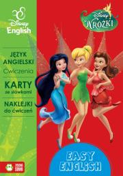 Disney English. Wróżki. Ćw. karty+naklejki. Autor: Opracowanie zbiorowe. Dadada.pl Okładka książki Disney English. Wróżki. Ćw. karty+naklejki