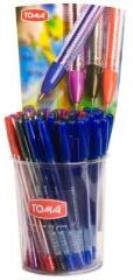 Opakowanie Długopis żelowy Student mix (50szt) TOMA