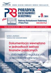 Opakowanie Dokumentacja wewnętrzna w jednostkach sektora finansów publicznych  - zbiór instrukcji  regulujących