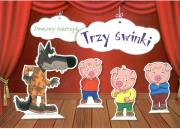 Okładka książki Domowy teatrzyk. Trzy Świnki