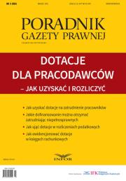 Opakowanie Dotacje dla pracodawców - jak uzyskać i rozliczyć
