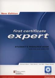 First Ccertificate Expert New Student's Resource Book +CD. Autor: Heinzmann Richard, Kenny Nick, Bell Jan, Gower Roger. Dadada.pl Okładka książki First Ccertificate Expert New Student's Resource Book +CD