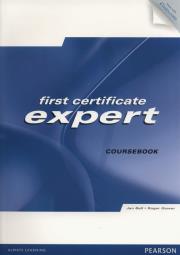 Okładka książki First Certificate Expert Coursebook + CD