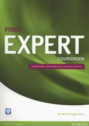 Okładka książki First Expert Coursebook + CD