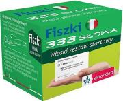 Okładka książki Fiszki. 333 słowa Włoski zestaw startowy PONS