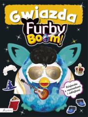 Okładka książki Furby Boom! Gwiazda. Książeczka z wycinankami i naklejkami