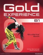 Gold Experience B1 Student's Book + DVD. Autor: Barraclough Carolyn, Suzanne Gaynor. Dadada.pl Okładka książki Gold Experience B1 Student's Book + DVD