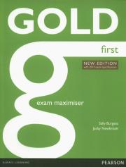 Gold First New Exam Maximiser. Autor: Burgess Sally, Newbrook Jacky. Dadada.pl Okładka książki Gold First New Exam Maximiser