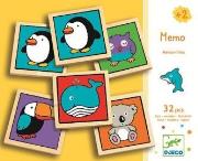 Gra drewniana memo. Wydawca: Djeco. Dadada.pl Opakowanie Gra drewniana memo